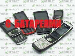 Мобильные телефоны кнопочные 1-SIМ С БАТАРЕЯМИ