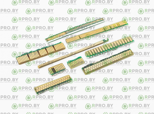 Ламели импортных плат позолоченные