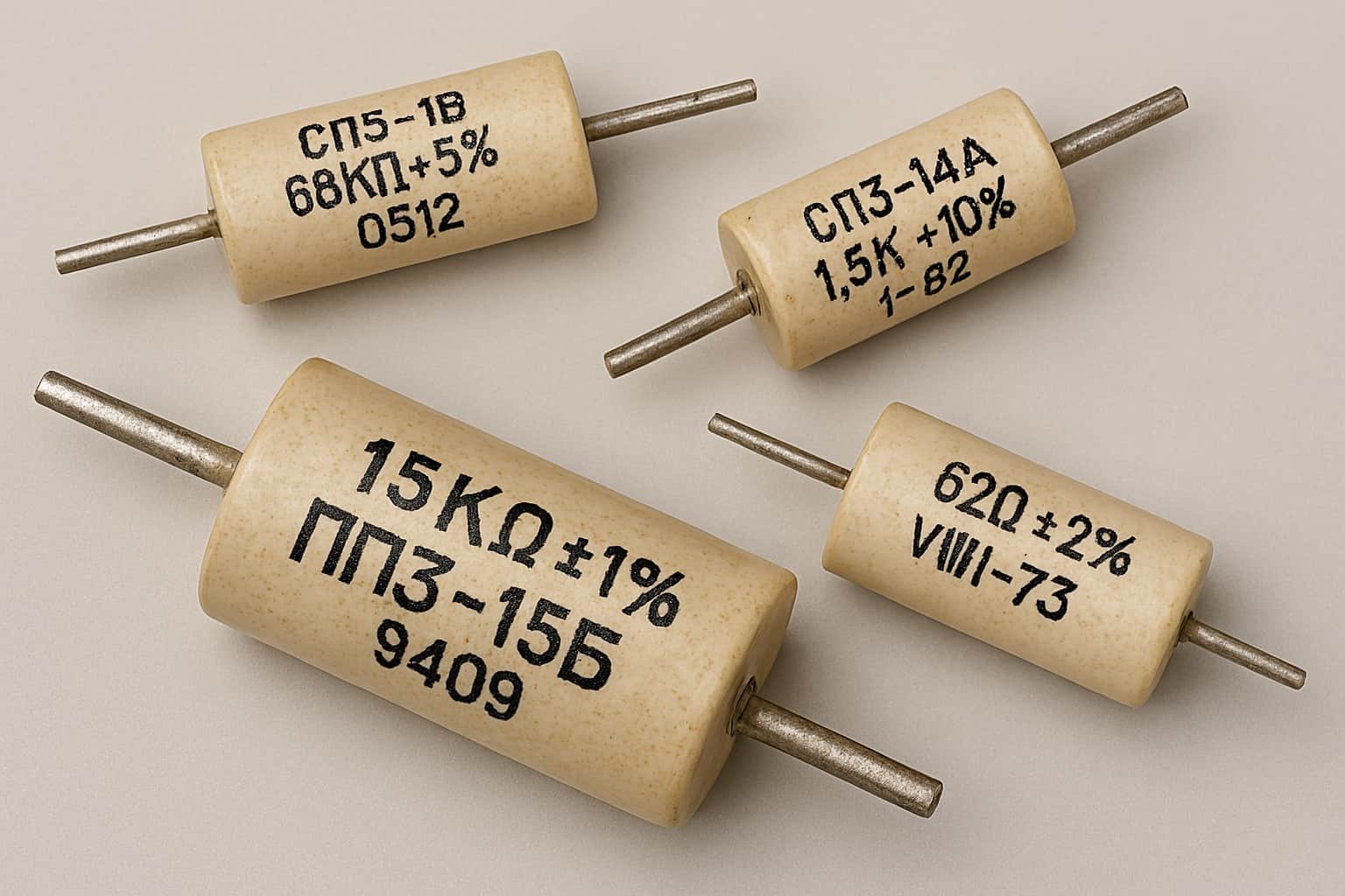Ценные резисторы: какие советские радиодетали содержат драгметаллы