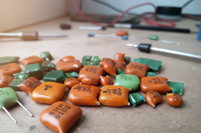 Содержание драгметаллов в конденсаторах