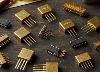 В каких радиодеталях содержится золото